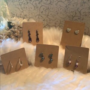 6 for $20. 5  pair for $54 post 1 dangle